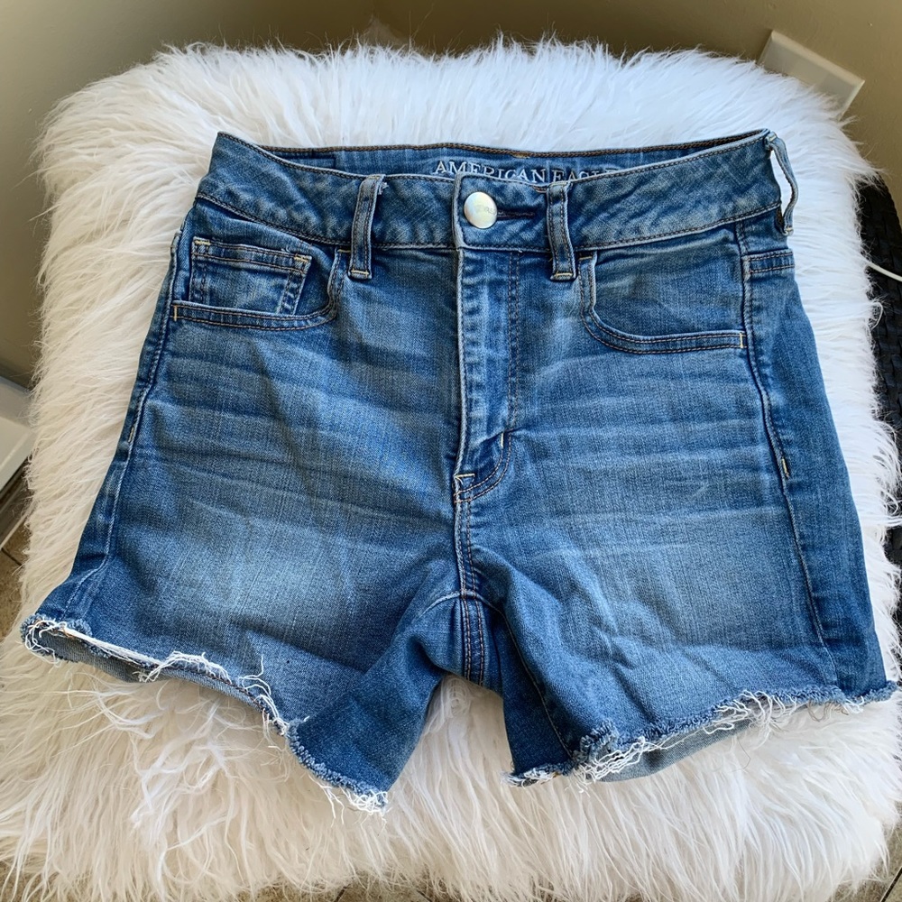 American Eagle Outfitters hi rise shorts